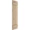 Ekena Millwork Rustic Two Board Spaced Board-n-Batten Hand Hewn Faux Wood Shutters, 11 1/2W x 54H, PR SHUBSS11X54HHPR - alternate 13